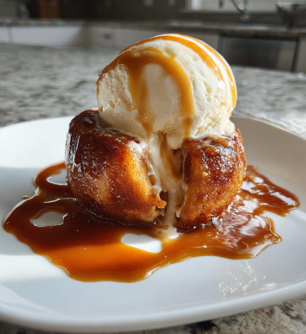 bloomin apples with caramel and ice cream recipe