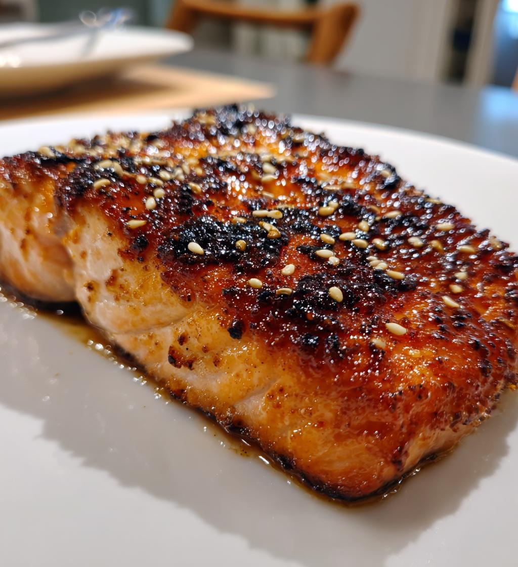 broiled miso salmon