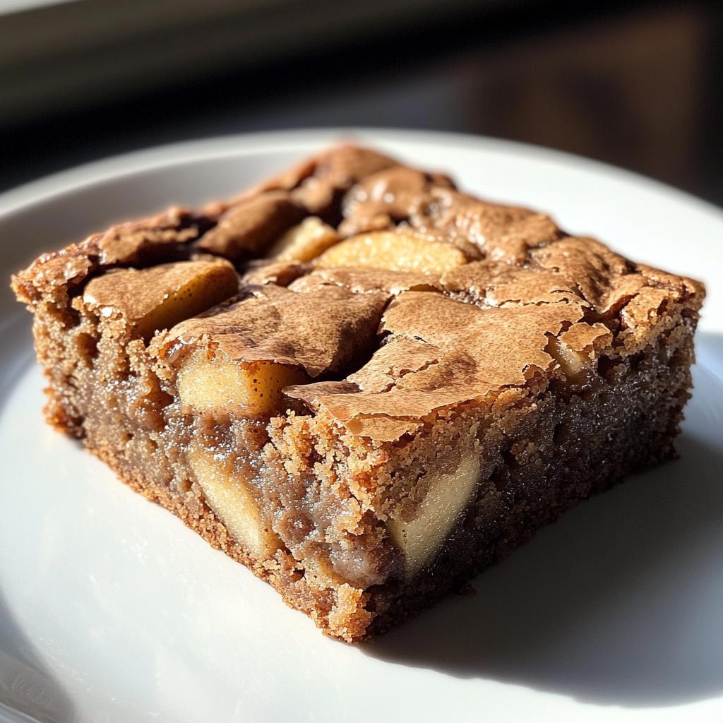brown butter apple blondies recipe