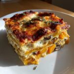 butternut squash lasagna with mushrooms and sage recipe