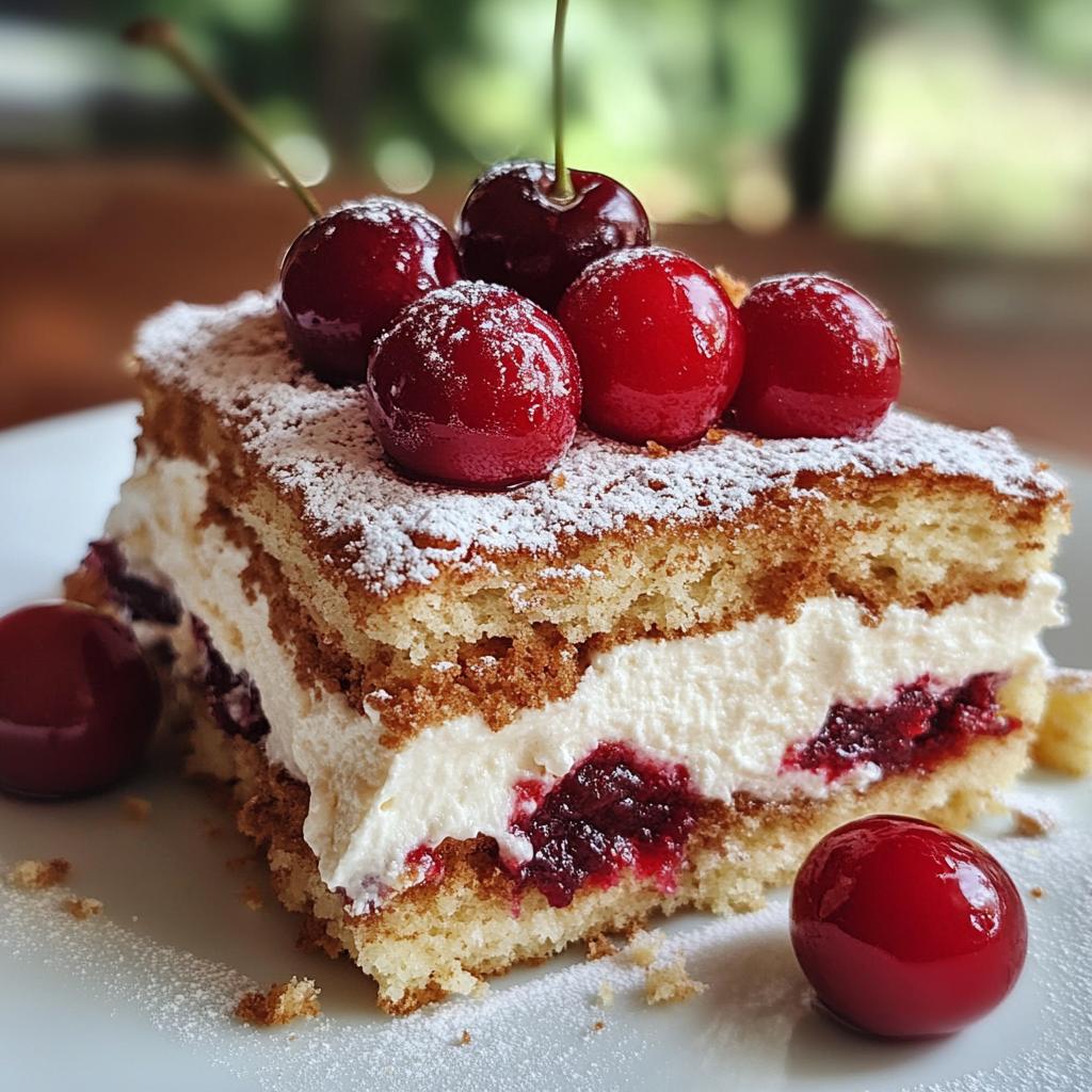 cherry amaretto tiramisu