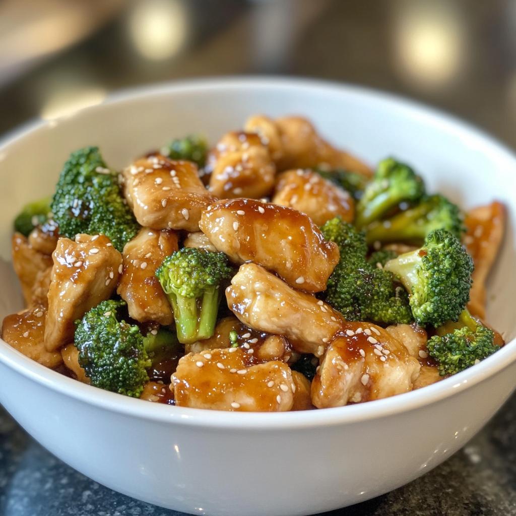 chicken and broccoli stir fry