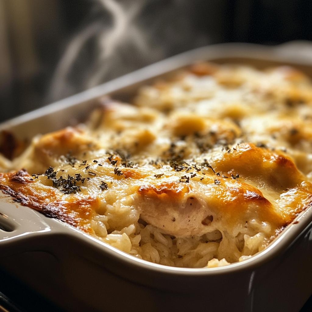 chicken and rice casserole
