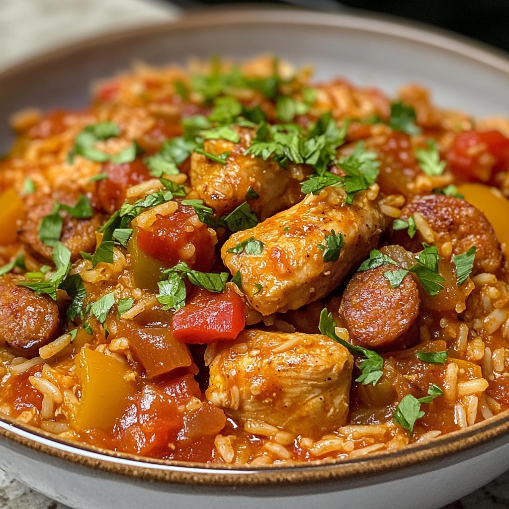 chicken and sausage jambalaya recipe