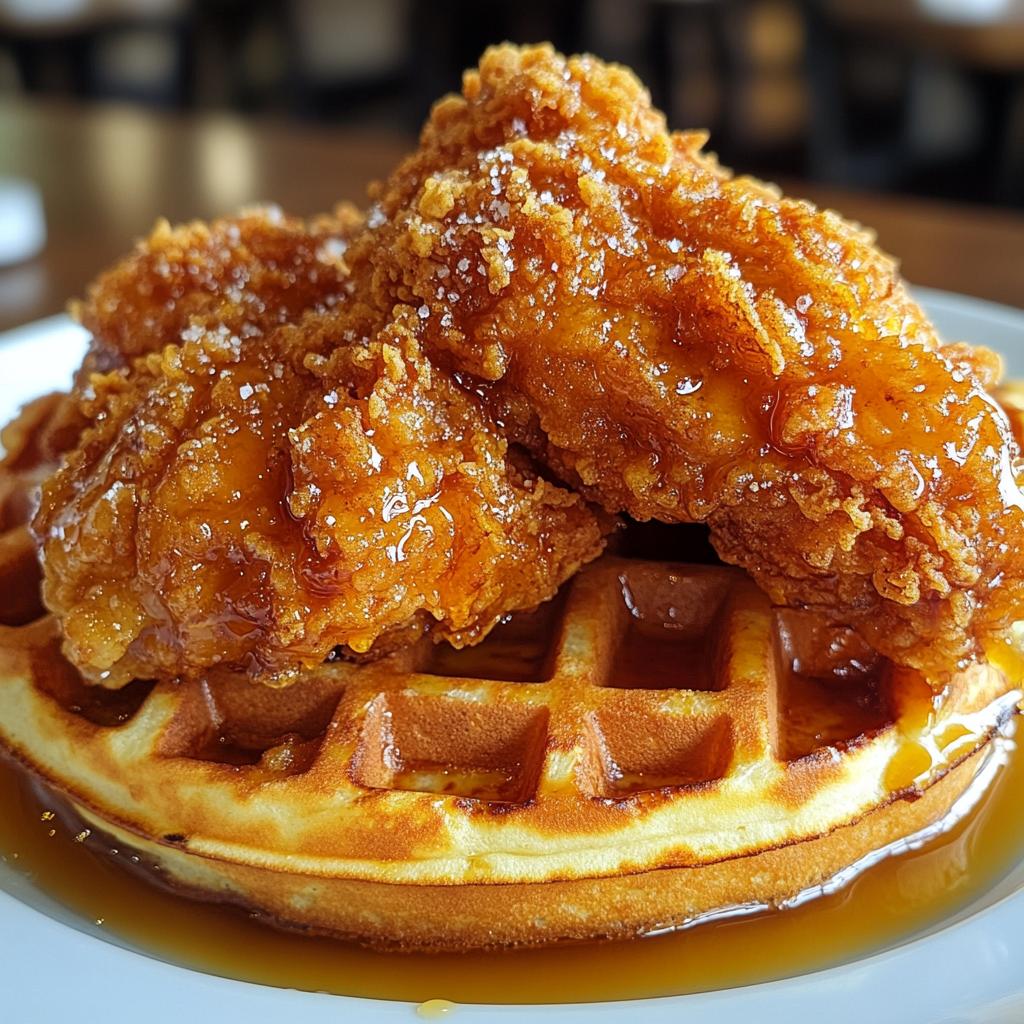 chicken and waffles