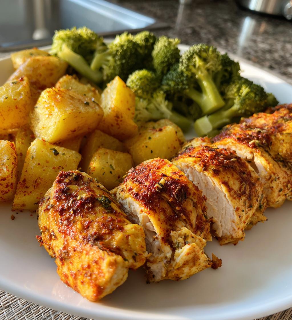 chicken dinner - detail 1