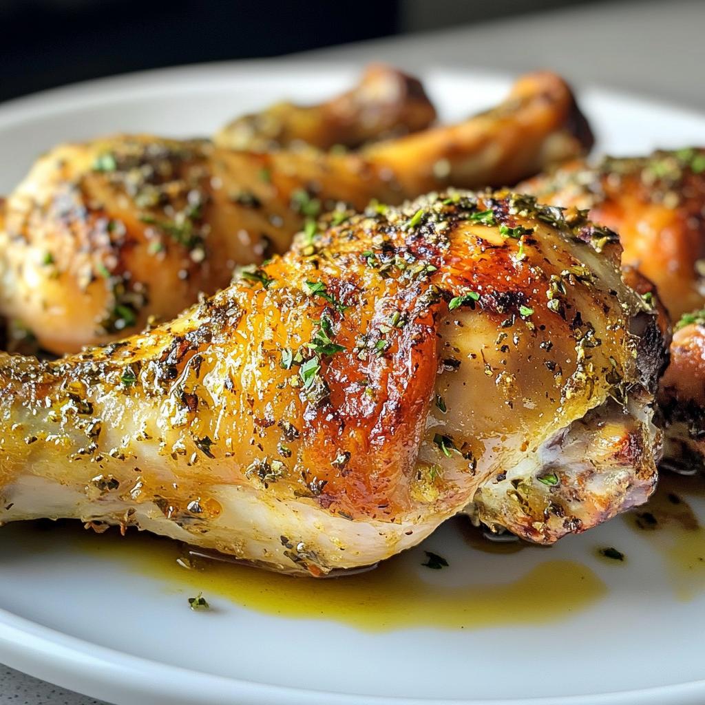 chicken legs in the oven