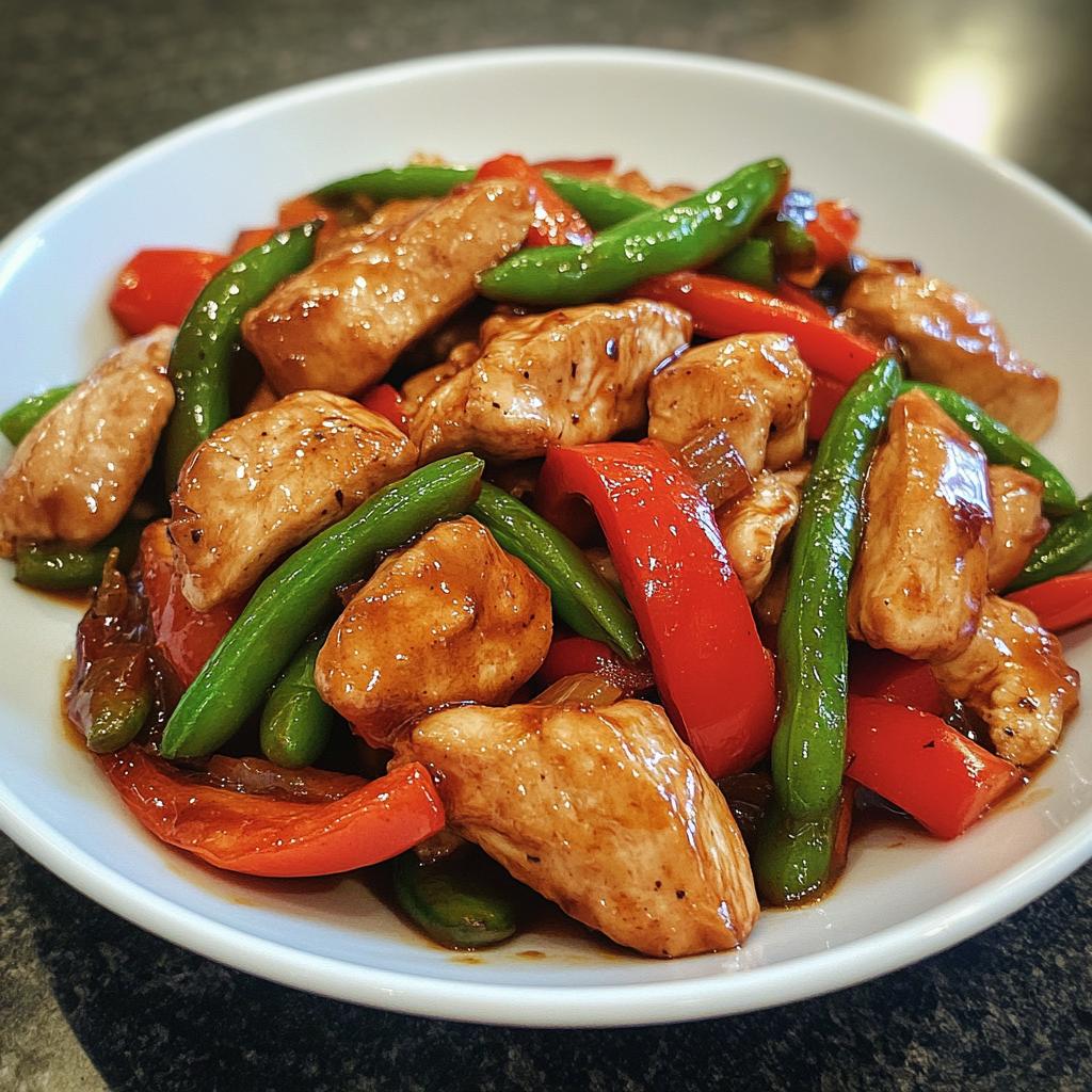 chicken stir fry - detail 1