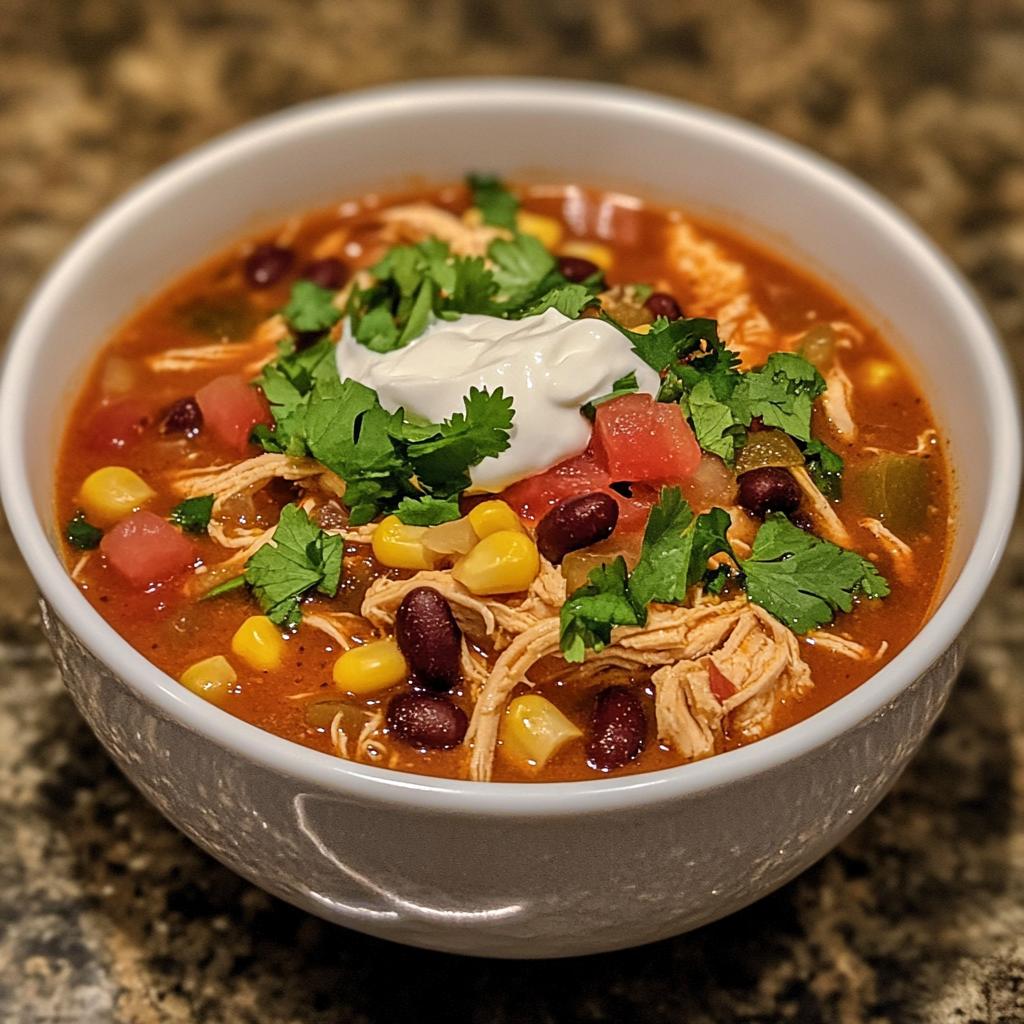 chicken taco soup