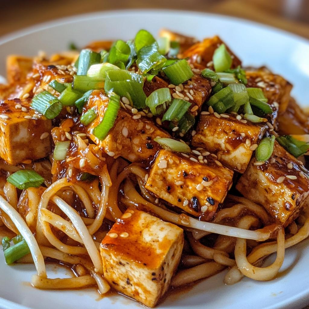 chilli tofu noodles