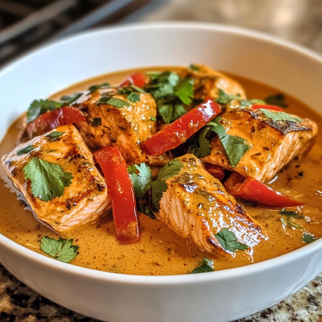 coconut curry salmon