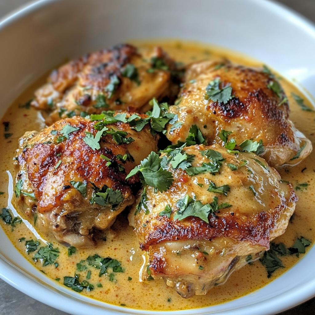 coconut milk braised chicken with harissa and lime recipe