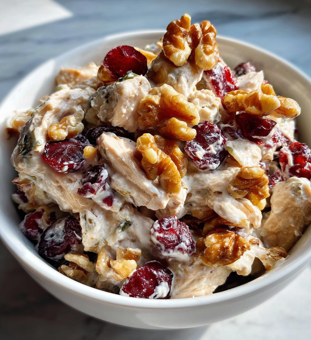 cranberry chicken salad