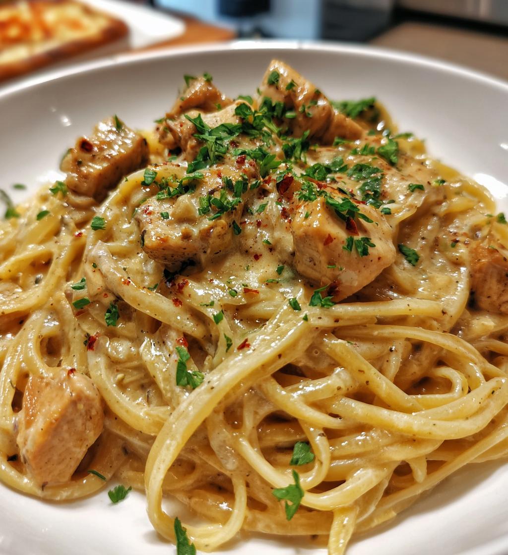 creamy chicken pasta
