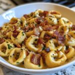 creamy tortellini carbonara