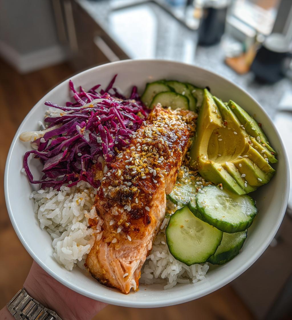 curried salmon rice bowl recipe