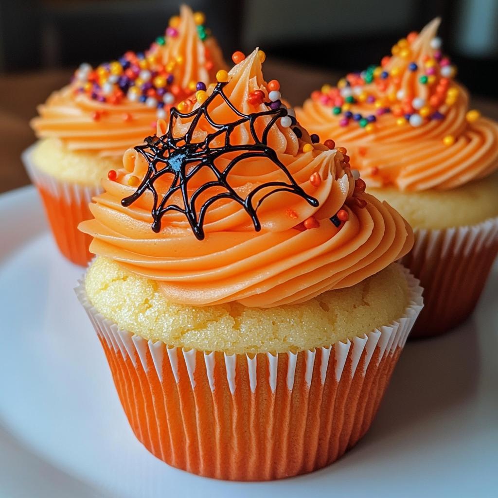 easy decorated halloween cupcakes recipe