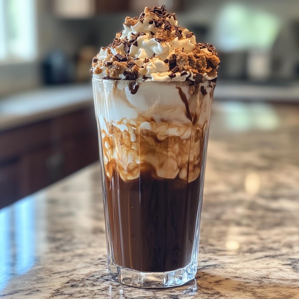 espresso mocha crunch mocktail recipe