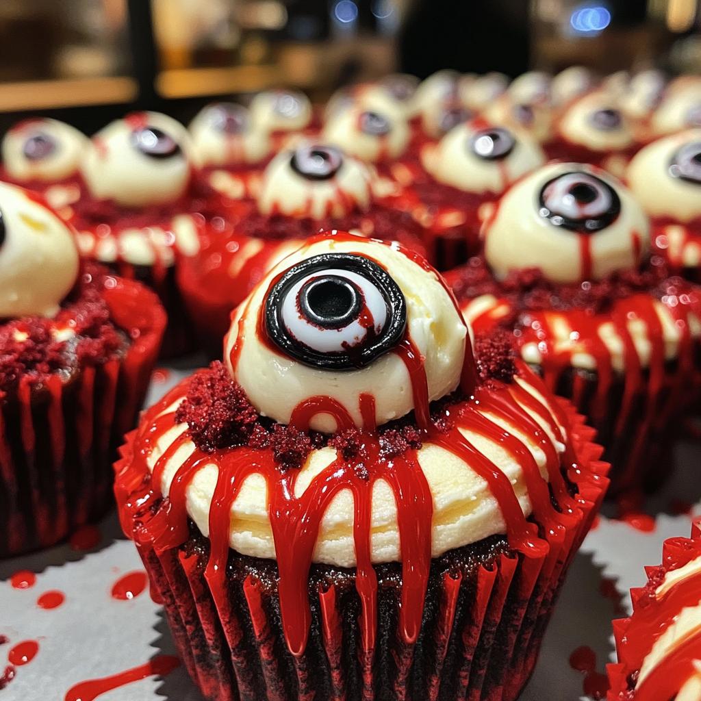 eyeball cupcakes recipe