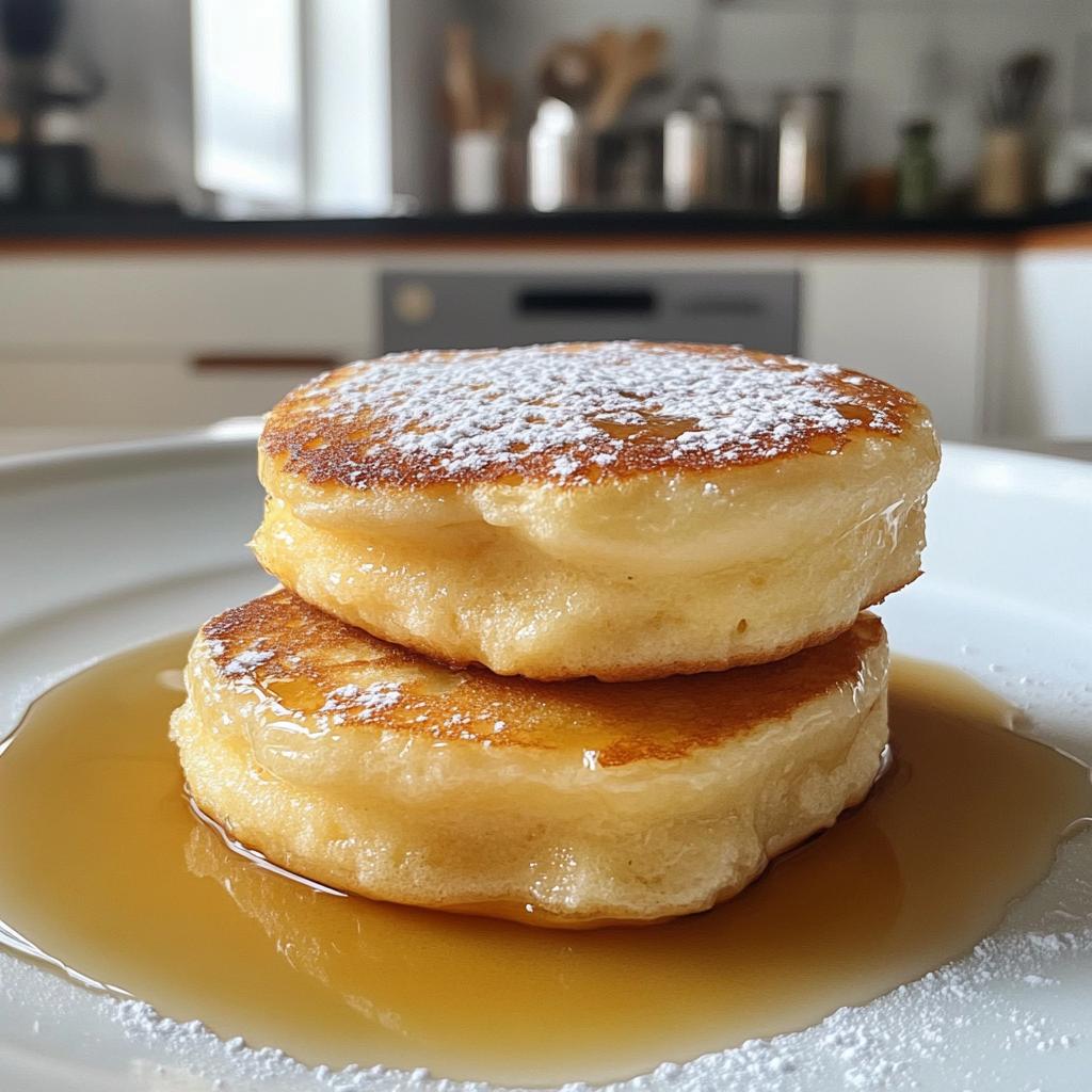 fluffy japanese souffle pancakes - detail 1