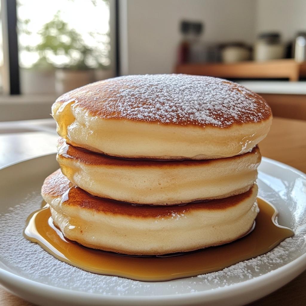 fluffy japanese souffle pancakes