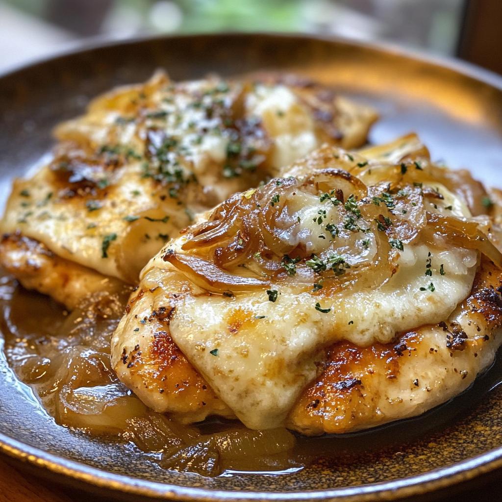 french onion chicken