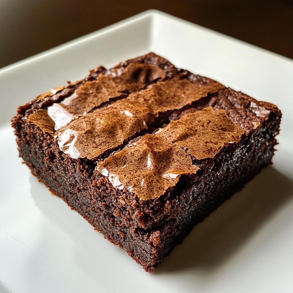 fudgy chewy browkies - detail 1