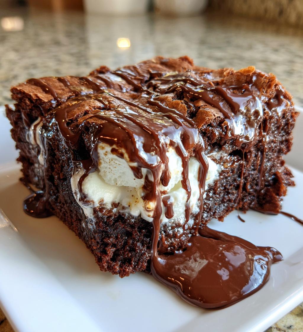 ghost marshmallow brownies recipe