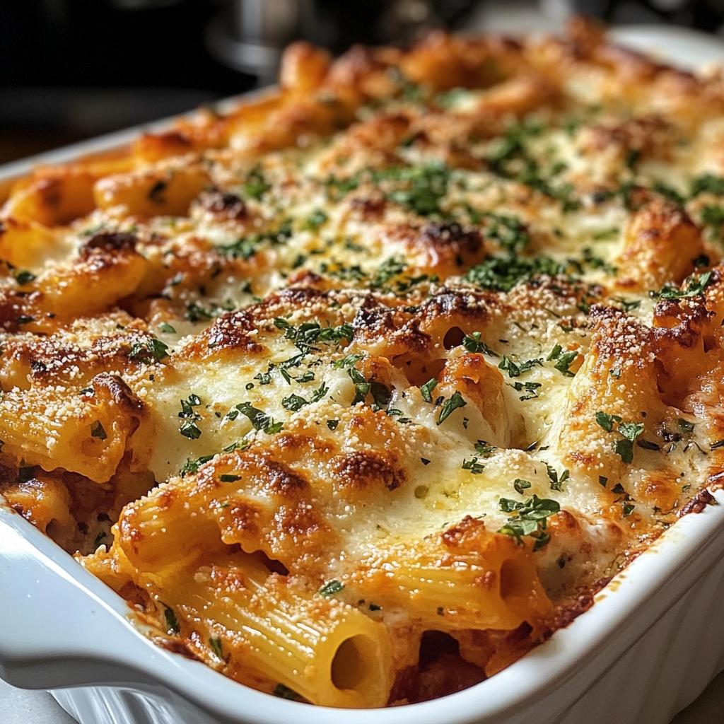 greek baked ziti recipe