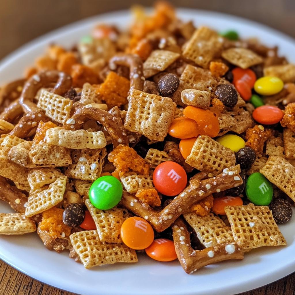 halloween chex mix recipe