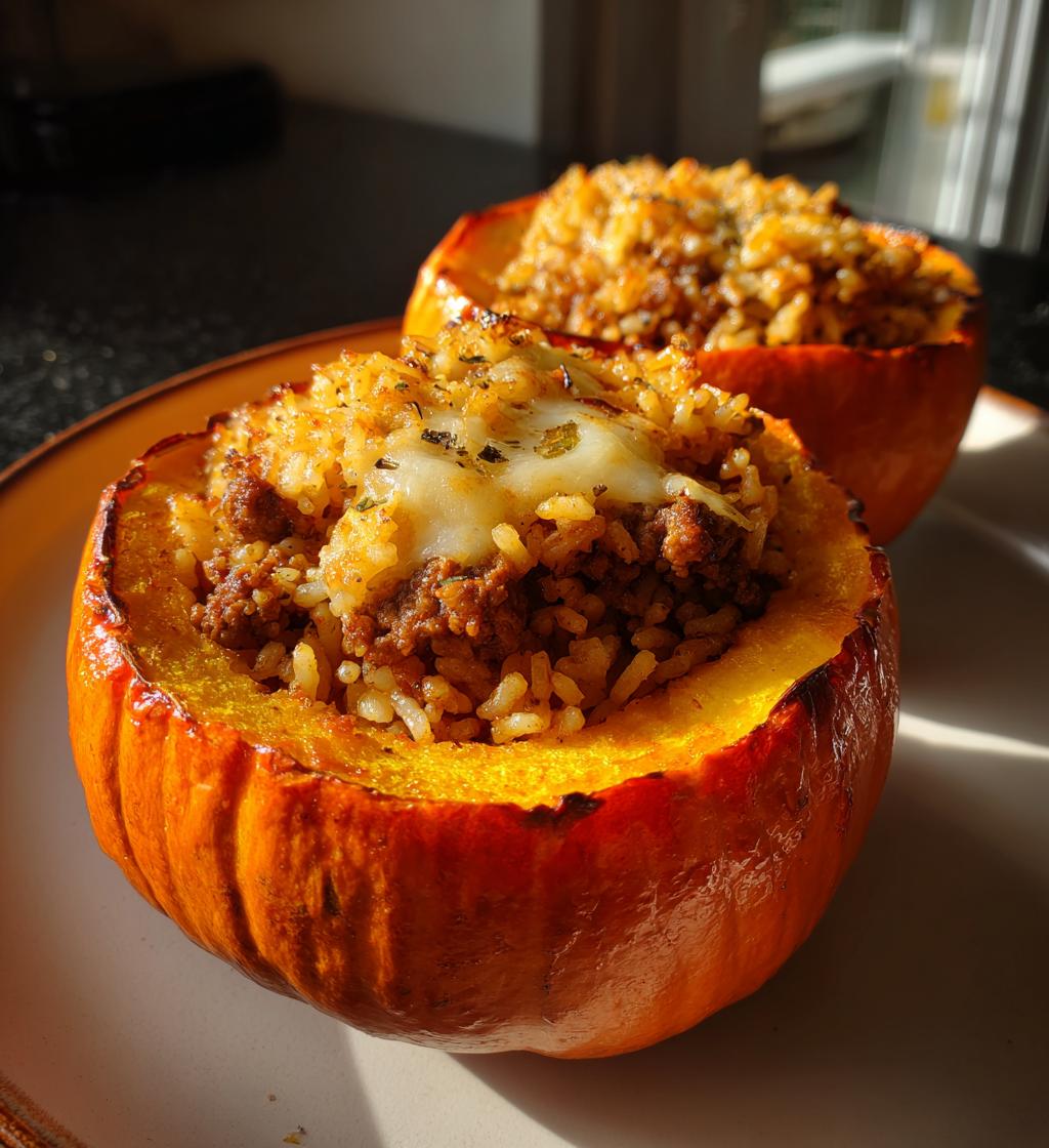 halloween stuffed pumpkins recipe