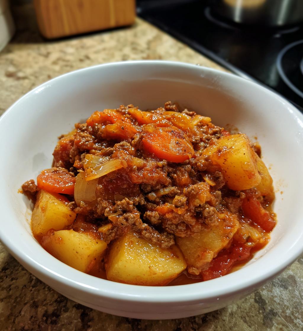 hobo casserole ground beef - detail 1