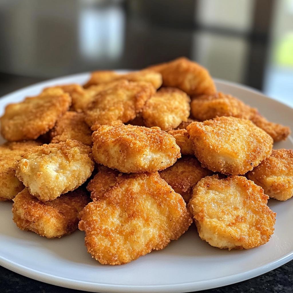 homemade chicken nuggets - detail 1