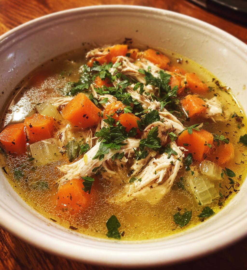 homemade chicken soup recipe - detail 1