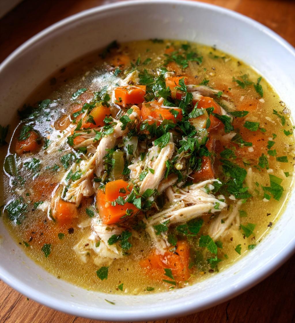 homemade chicken soup recipe