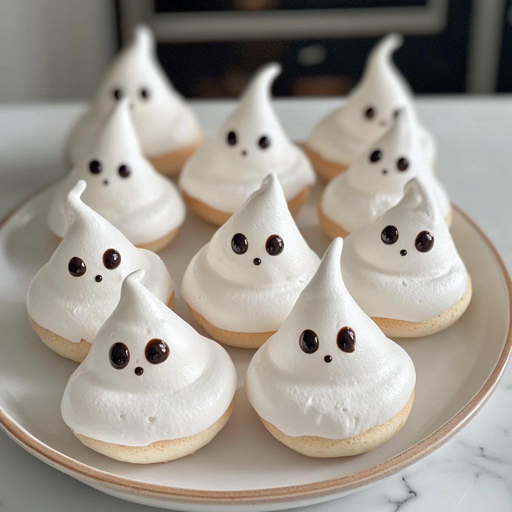 meringue ghosts recipe
