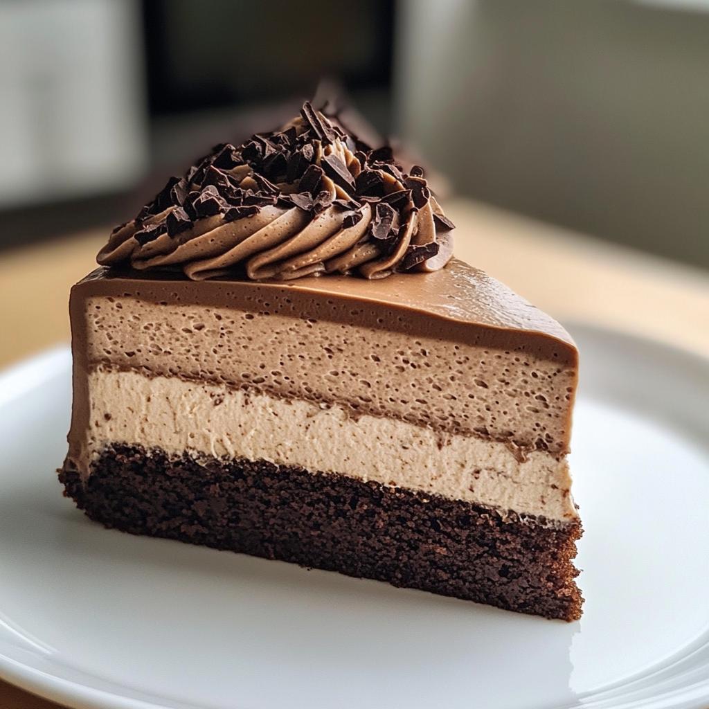 mocha mousse cake