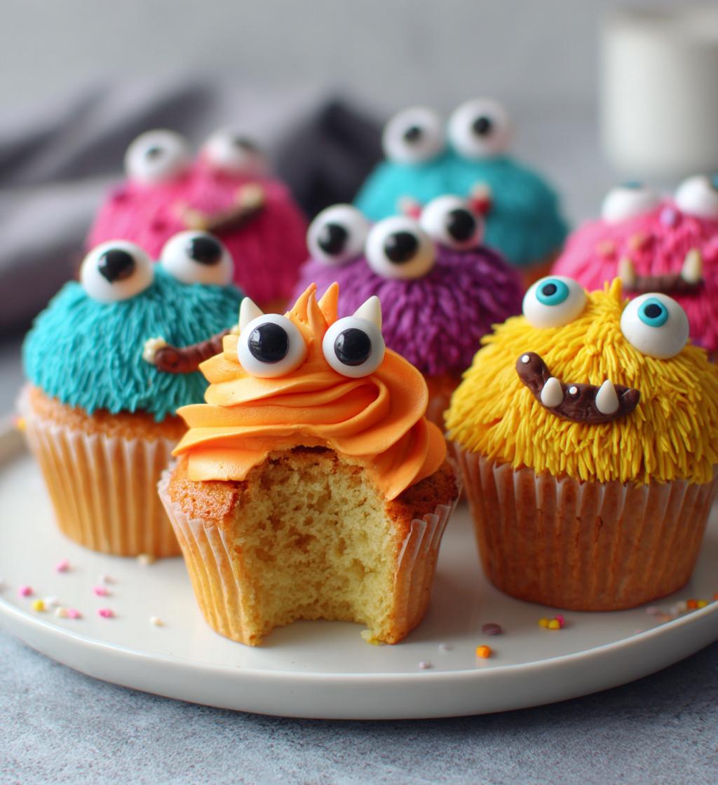 monster cupcakes recipe