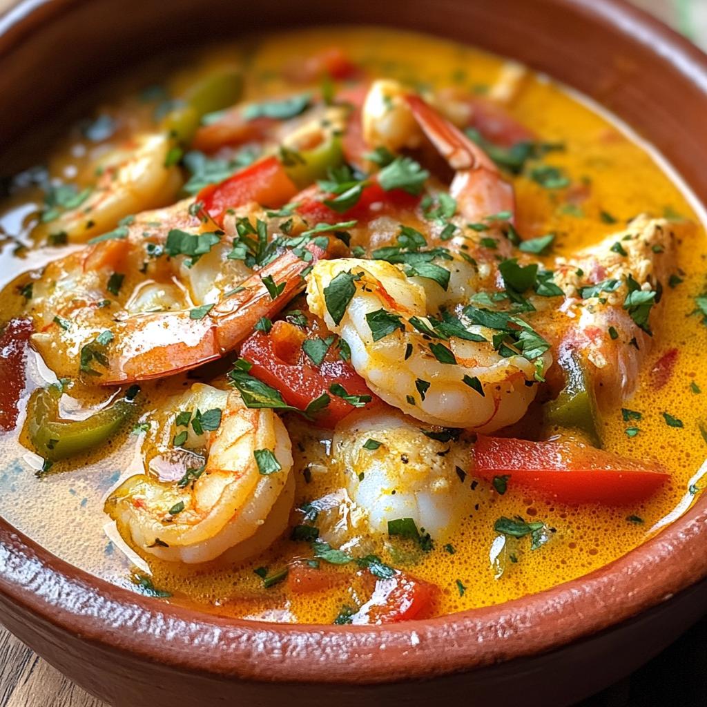 moqueca brazilian fish stew with shrimp coconut milk and fresh herbs recipe