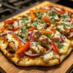 naan chicken pizza