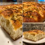 omemade focaccia bread
