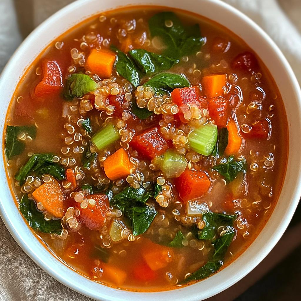 quinoa vegetable soup recipe