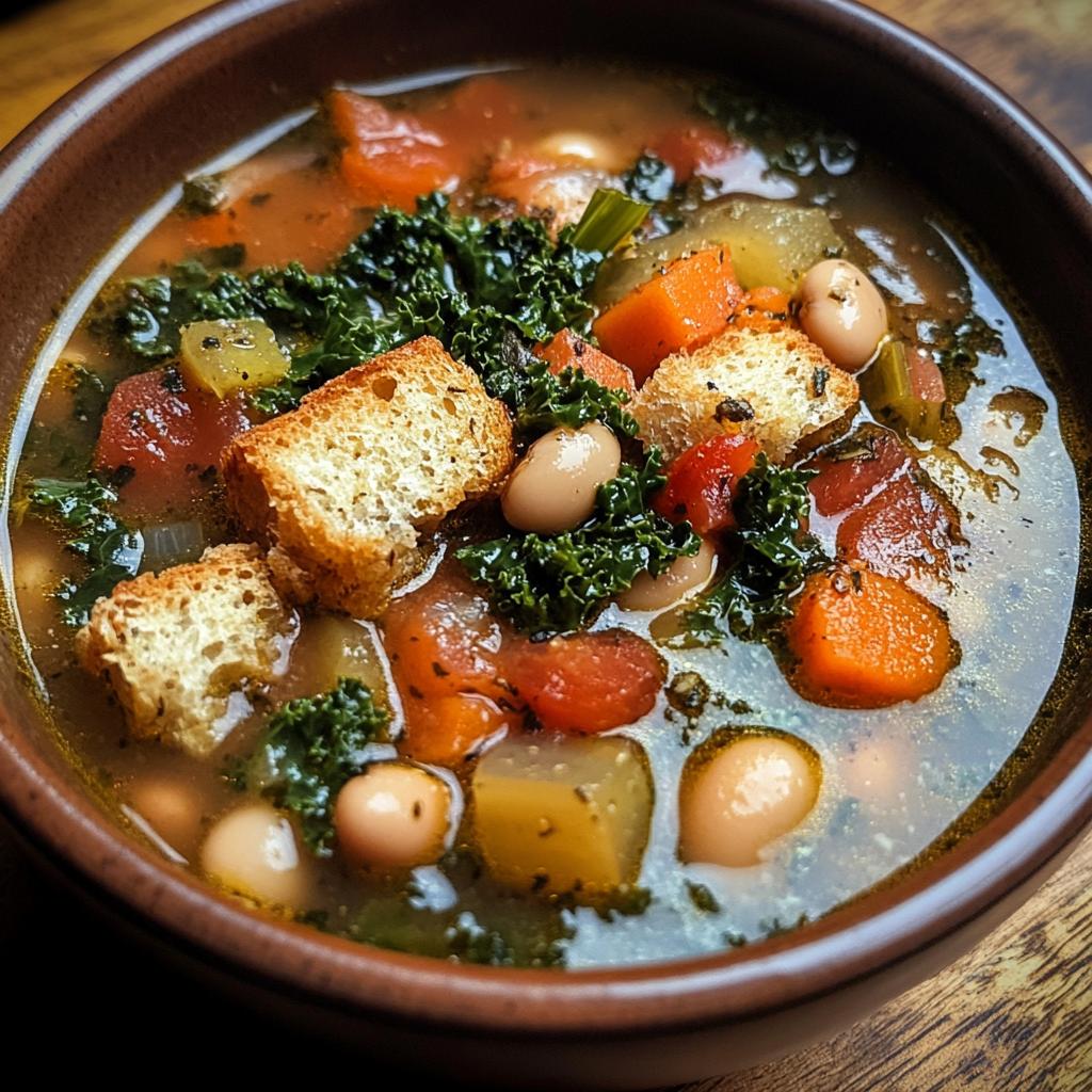 ribollita hearty tuscan bread and vegetable soup recipe