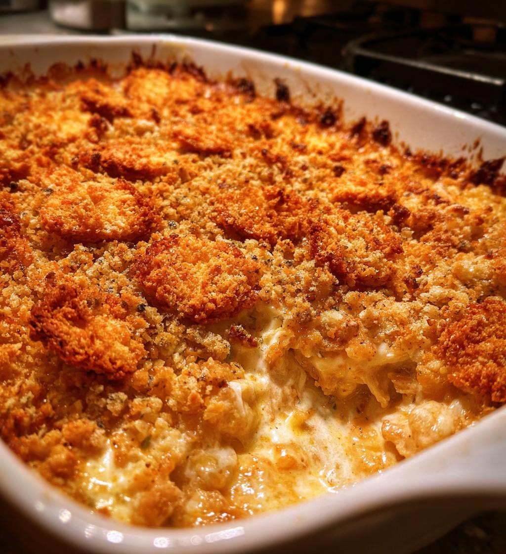 ritz cracker chicken casserole recipe