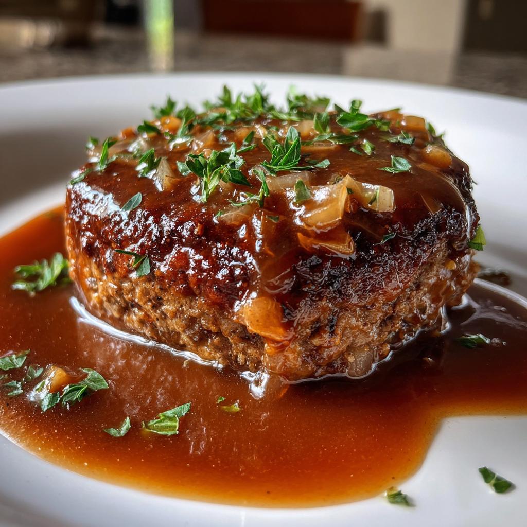 salisbury steak and gravy