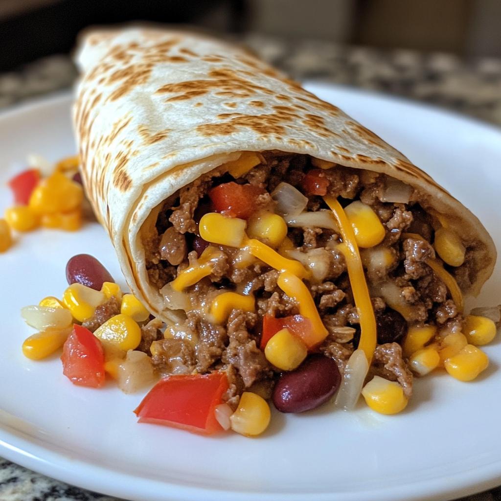 shredded beef burritos recipe - detail 1