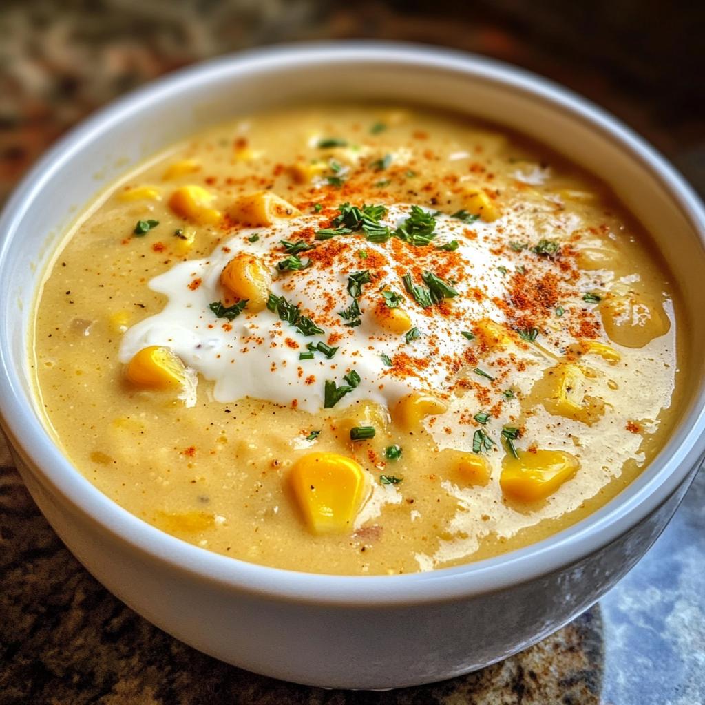 slow cooker corn chowder recipe