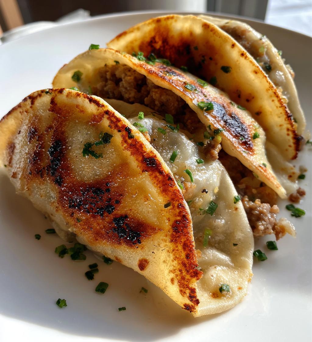 speedy smash dumpling tacos - detail 1