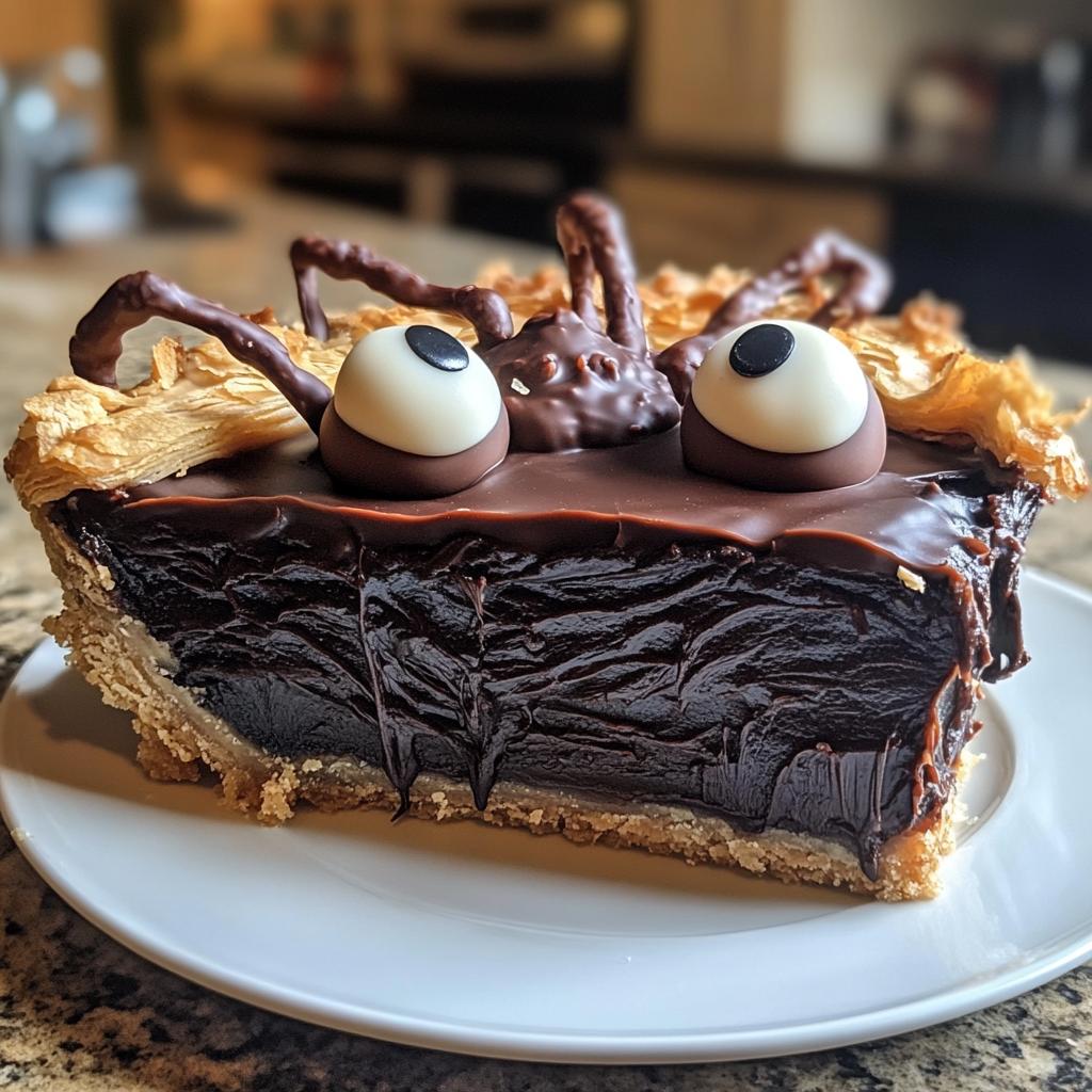 spider pie for halloween recipe