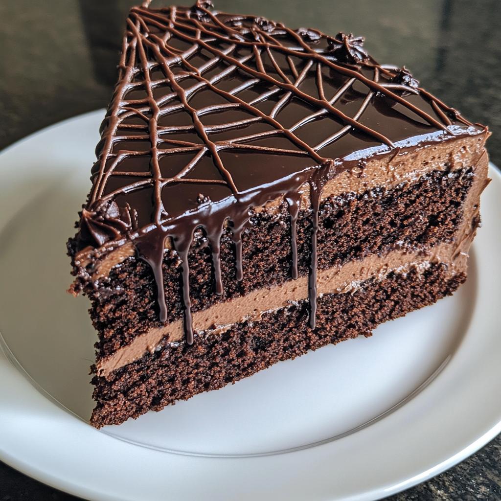 spiderweb cake recipe